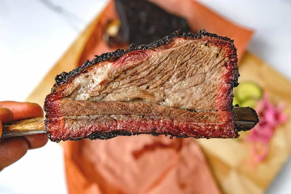 smoked sichuan pepper beef ribs