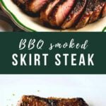 smoked skirt steak recipe