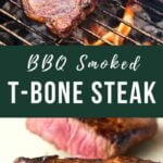 smoked t-bone steak recipe