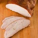 smoked turkey breast bbq dry rub and fat injection