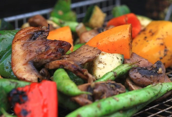 smoked vegetables