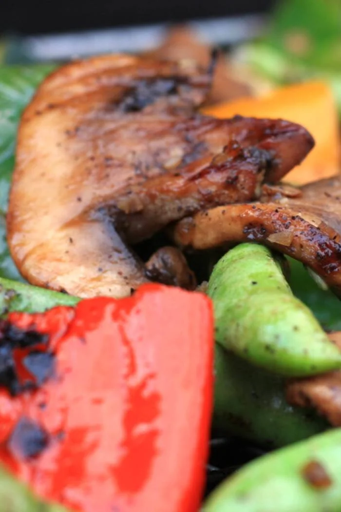 smoked vegetables