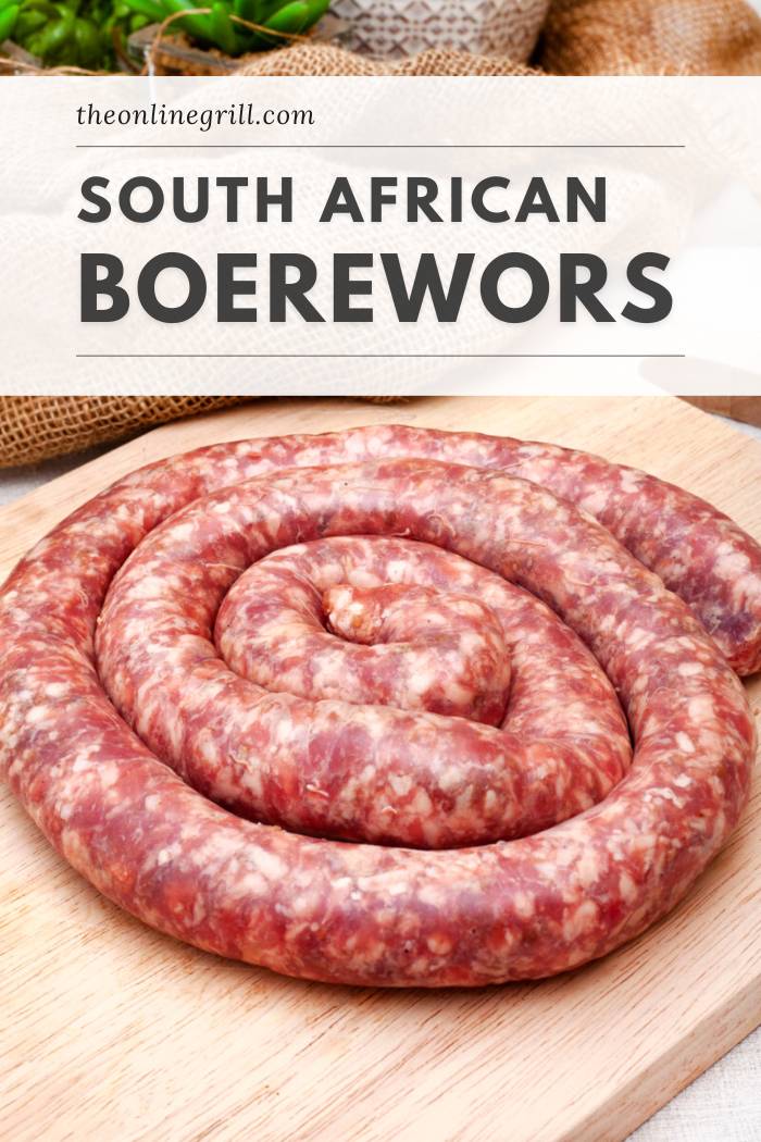 south african sausage boerewors recipe