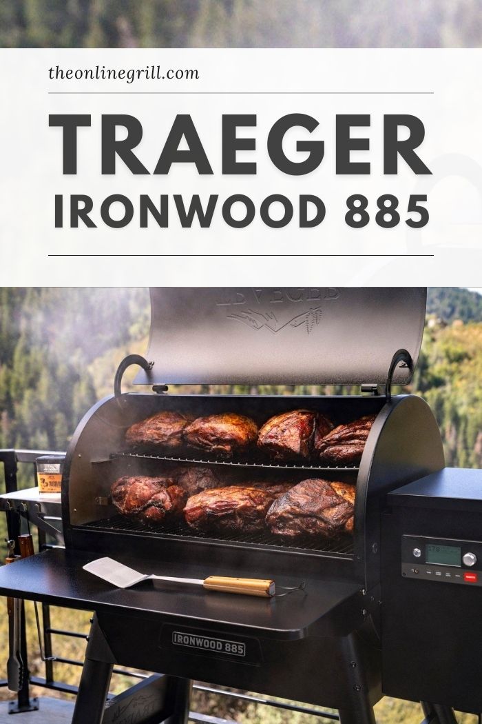 traeger ironwood 885 pellet grill