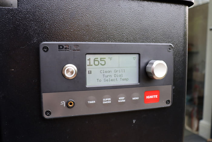 traeger pellet grill display control unit