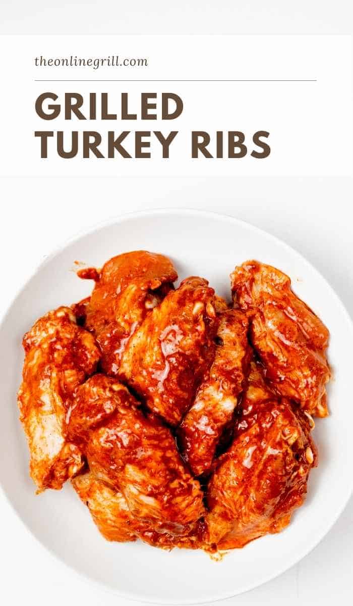 grilled turkey ribs recipe pinterest