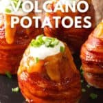 volcano potatoes recipe pinterest