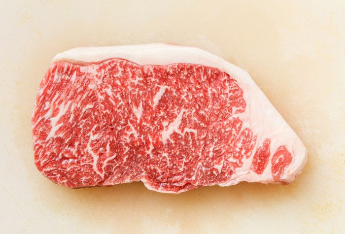 wagyu beef striploin steak