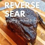 what is reverse searing pinterest