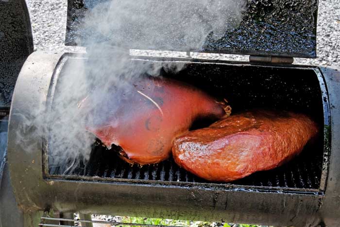 best wood for smoking ham